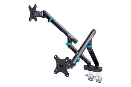 Digitus Dual Monitor Mount 2x35" Black
