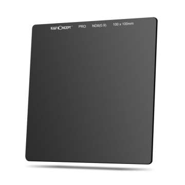 K&F Concept 100*100*2mm, Nano-X négyzet alakú lapszűrő, ND8, vízálló, karcálló HD, MRC bevonattal