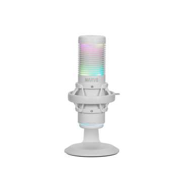 Marvo Blast 60 Streaming Microphone White