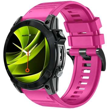Mobile Origin Easy Strap Silicone ES2 Quick Fit for Garmin 26mm Pink