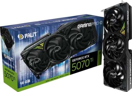 Palit GeForce RTX5070 Ti 16GB DDR7 GamingPro-S