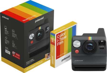 Polaroid Now Generation 3 Black + Color i-Type Film