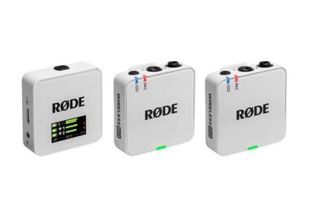 Rode Wireless GO III Compact Wireless Microphone System White