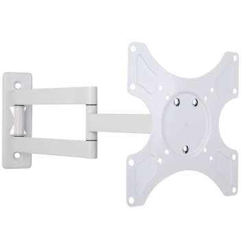 TECHLY  19"-37" Wall LED TV Mount LCD Tiltable 3 Joints White